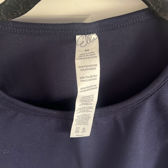 Ellie Size Medium Navy Blue Sports Bra - Picture 3 of 6